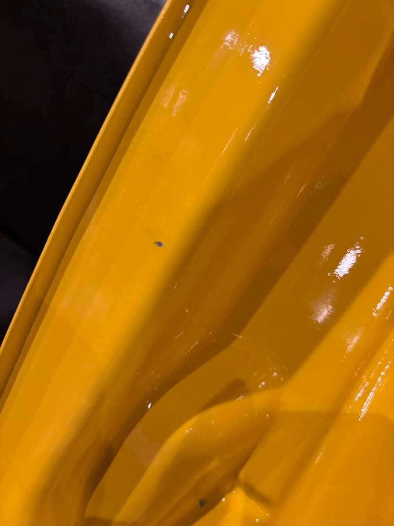 HONDA cb400f タンク イエロー