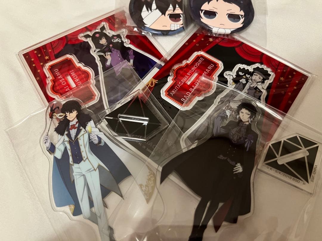 文豪ストレイドッグス ねんどろいど　ドール　アクスタ　缶バッジ