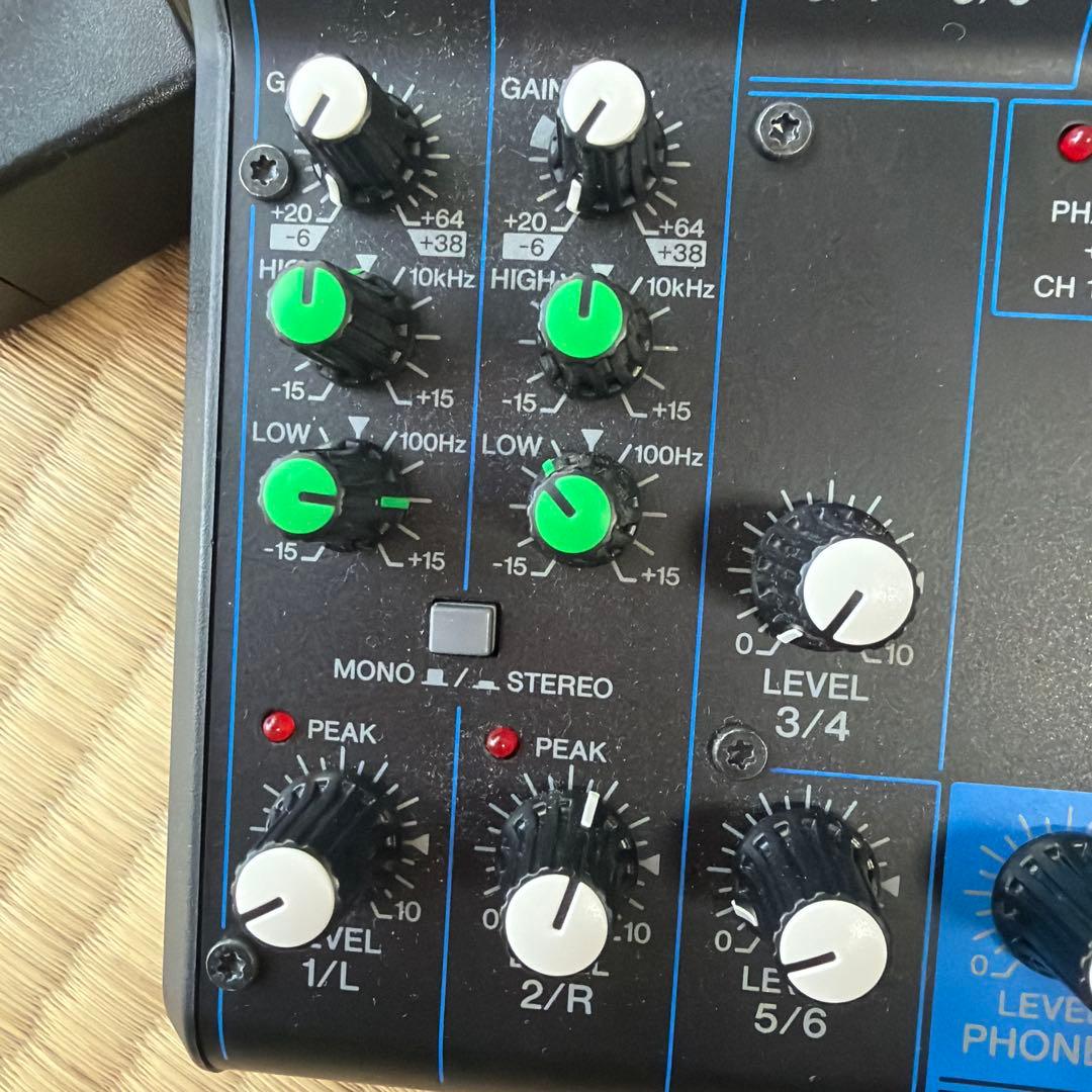 YAMAHA MG06 アナログミキサー