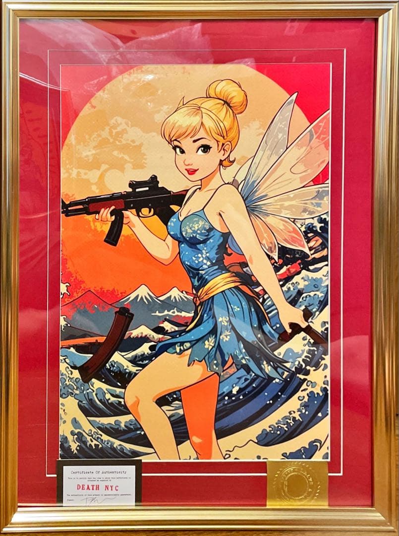 額込 世界限定100枚DEATH NYC アートポスター 現代アート 10