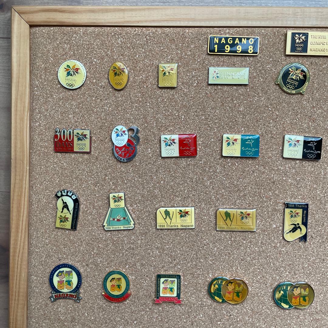 1998 長野オリンピック　限定ピンバッチ　77個