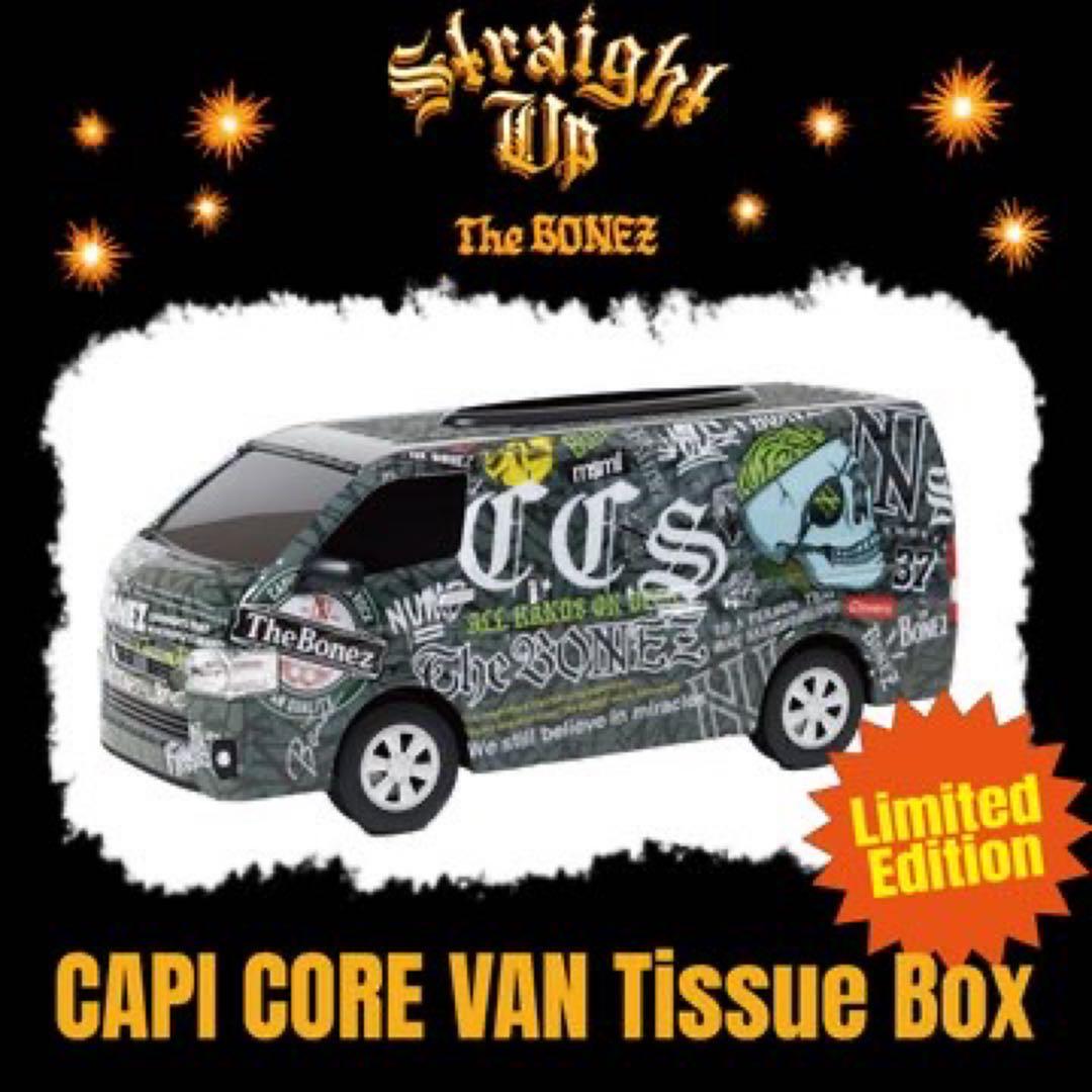 ミュージシャン THE BONEZ CAPI CORE VAN TISSUE BOX