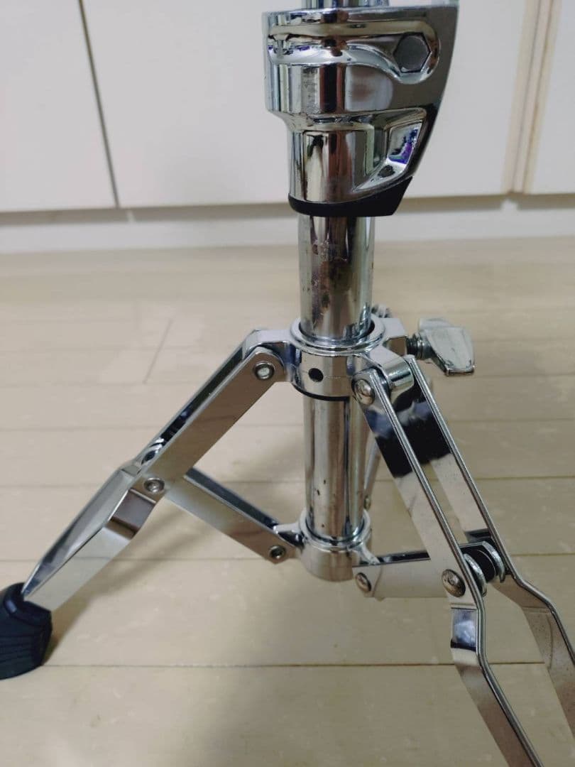 スネアスタンド 高さ調整可能 メタル製