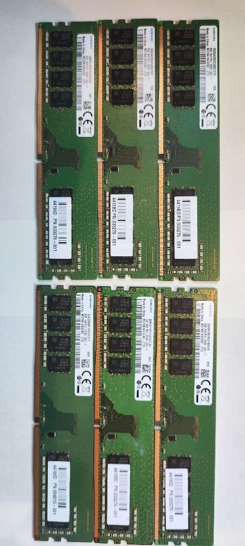 あ*ん様 【合計48GB】Samsung DDR4-2666 8GB×6枚セット