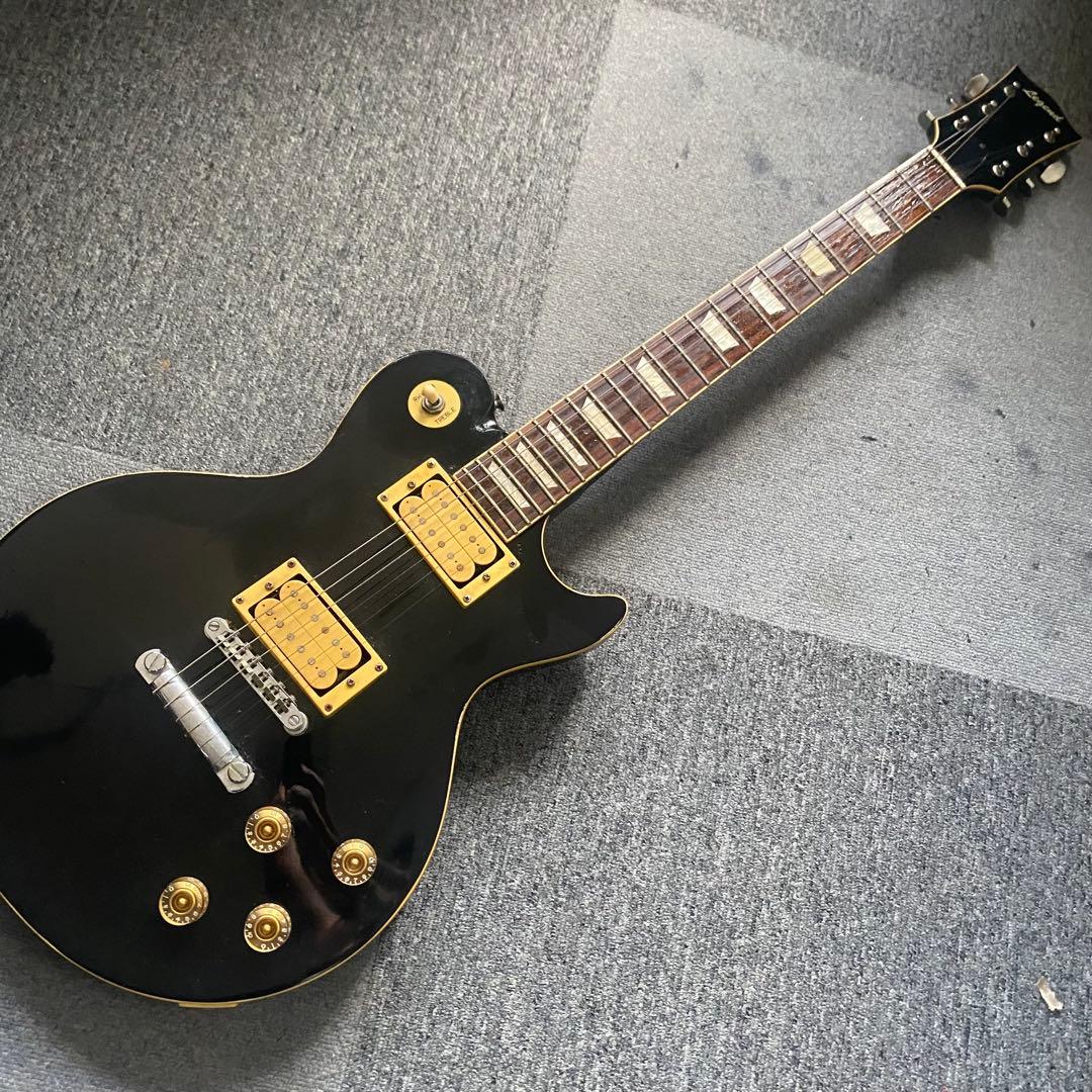 レジェンド オリジナルレスポール ブラック 変形ギター ビンテージギター