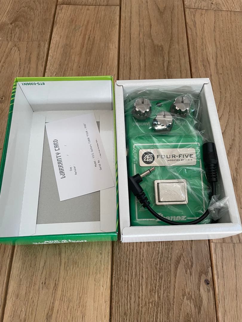 【未使用】Ibanez ts808 FOUR-FIVE y.o.s