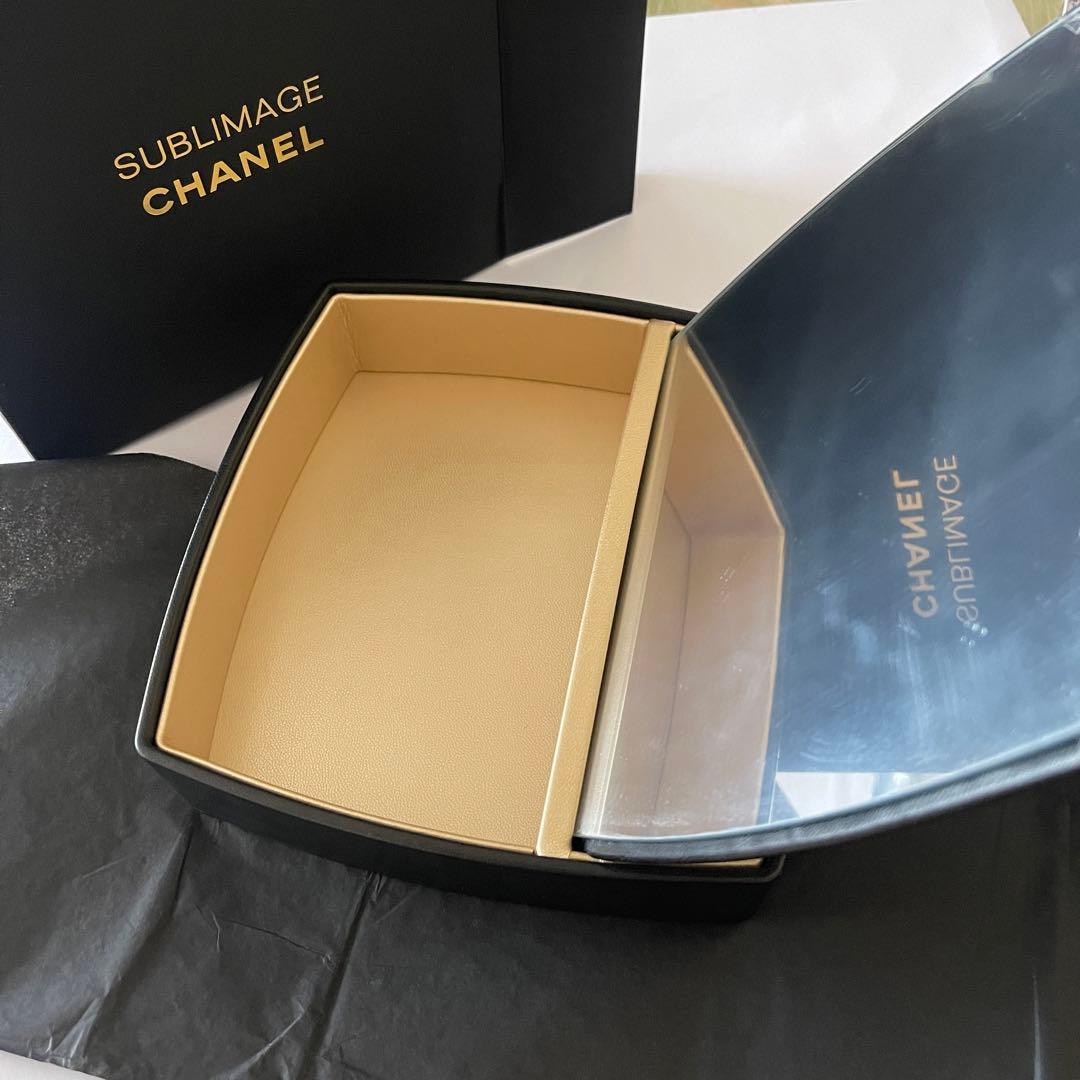 シャネル　ノベルティ　ミラー付きコスメボックス　サブリマージュ