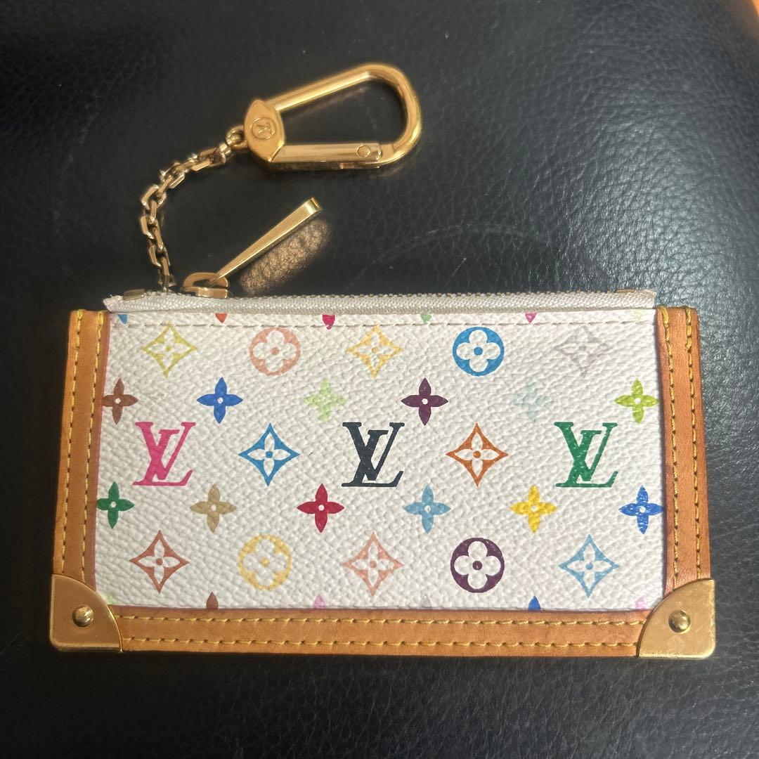 Louis Vuitton ルイヴィトン　マルチカラー ケース　ホワイト