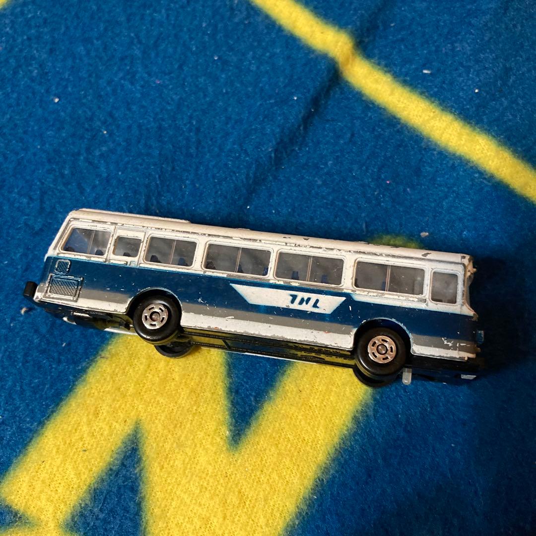 レア　ミニカー　バス　ダイカスケール　ニシキ