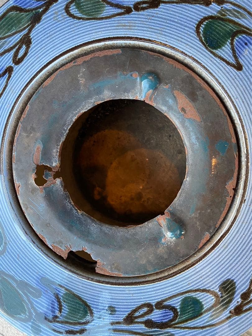 練炭火鉢.太成コンロ付き.五徳付き! 当時物! 昭和レトロ&アンティーク!