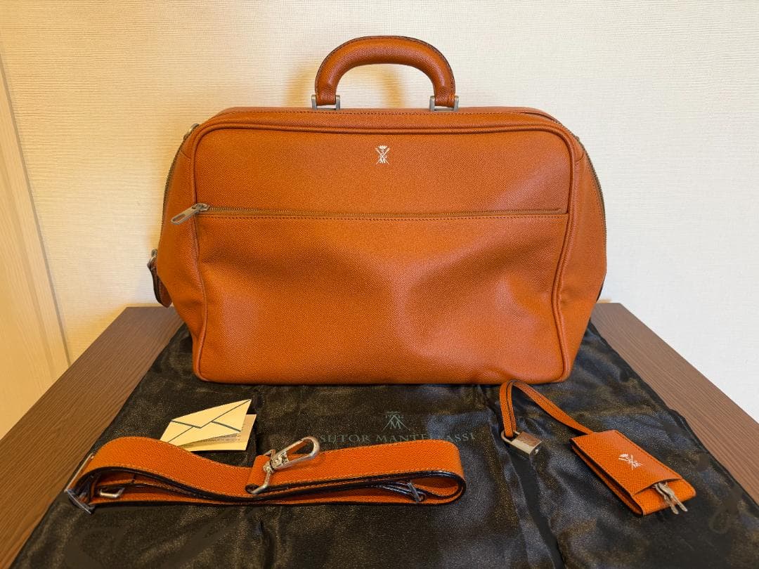 【ストール マンテラッシ】ビジネスバック　美品　SUTORMANTELLASSI