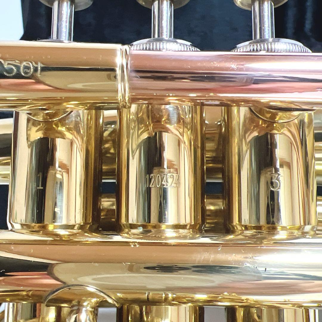 【極美品】MINERVA MPT250L ポケットトランペット　管楽器　吹奏楽