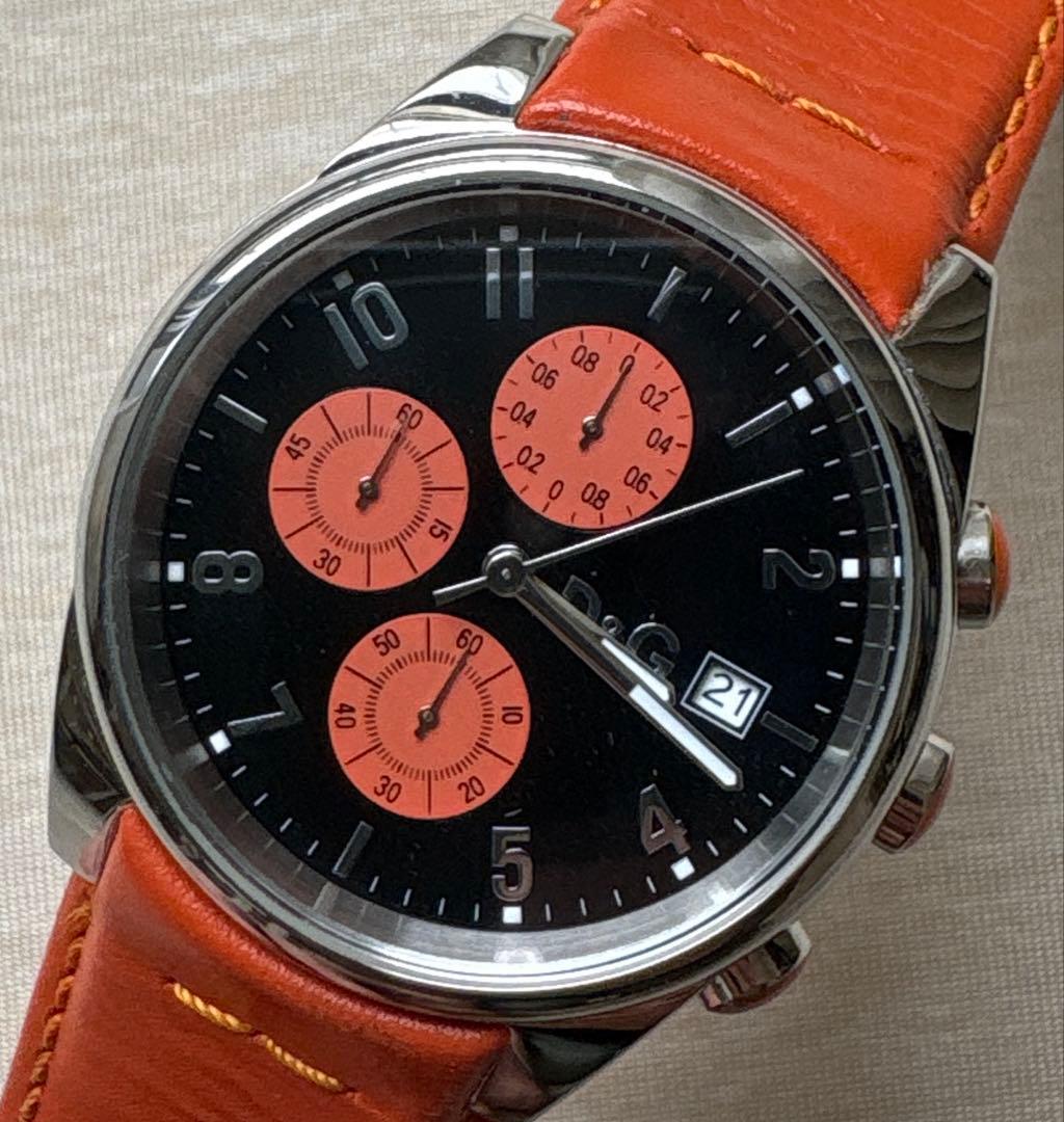 D&G メンズ時計　稼働美品