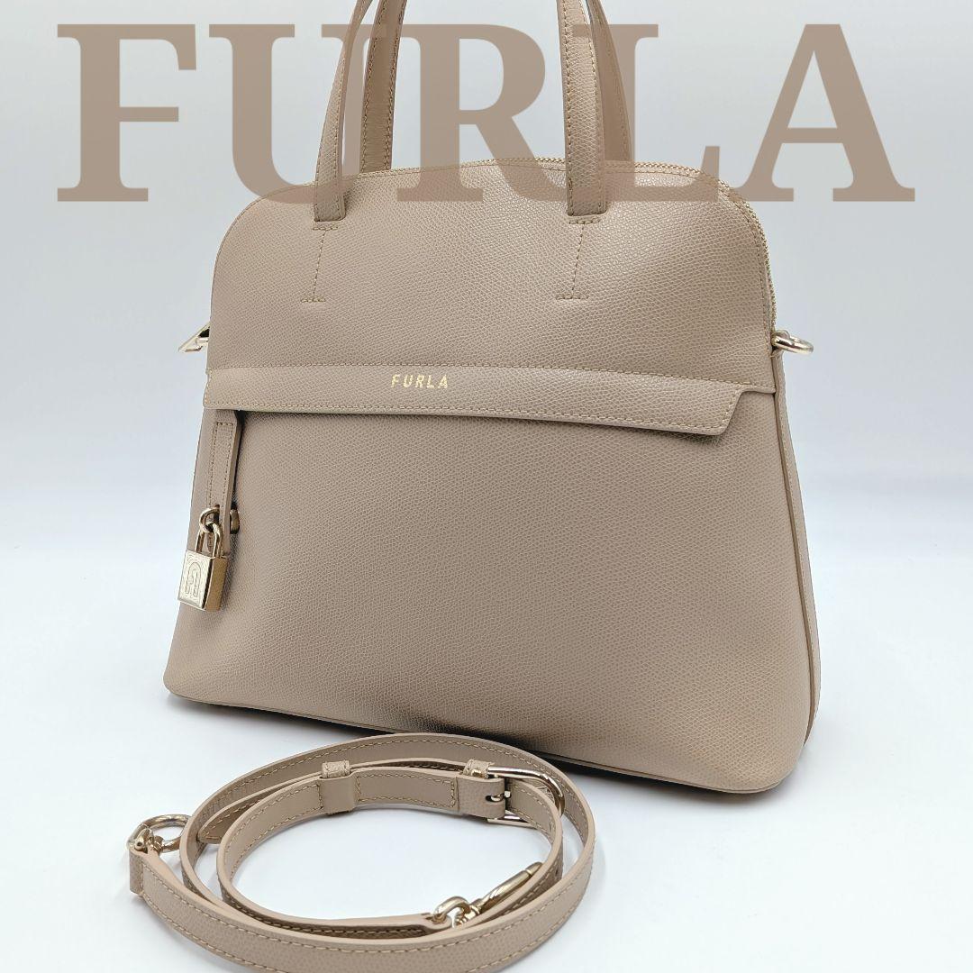 FURLA フルラ パイパー 2WAY ショルダーバッグ レザー ハンドバッグ