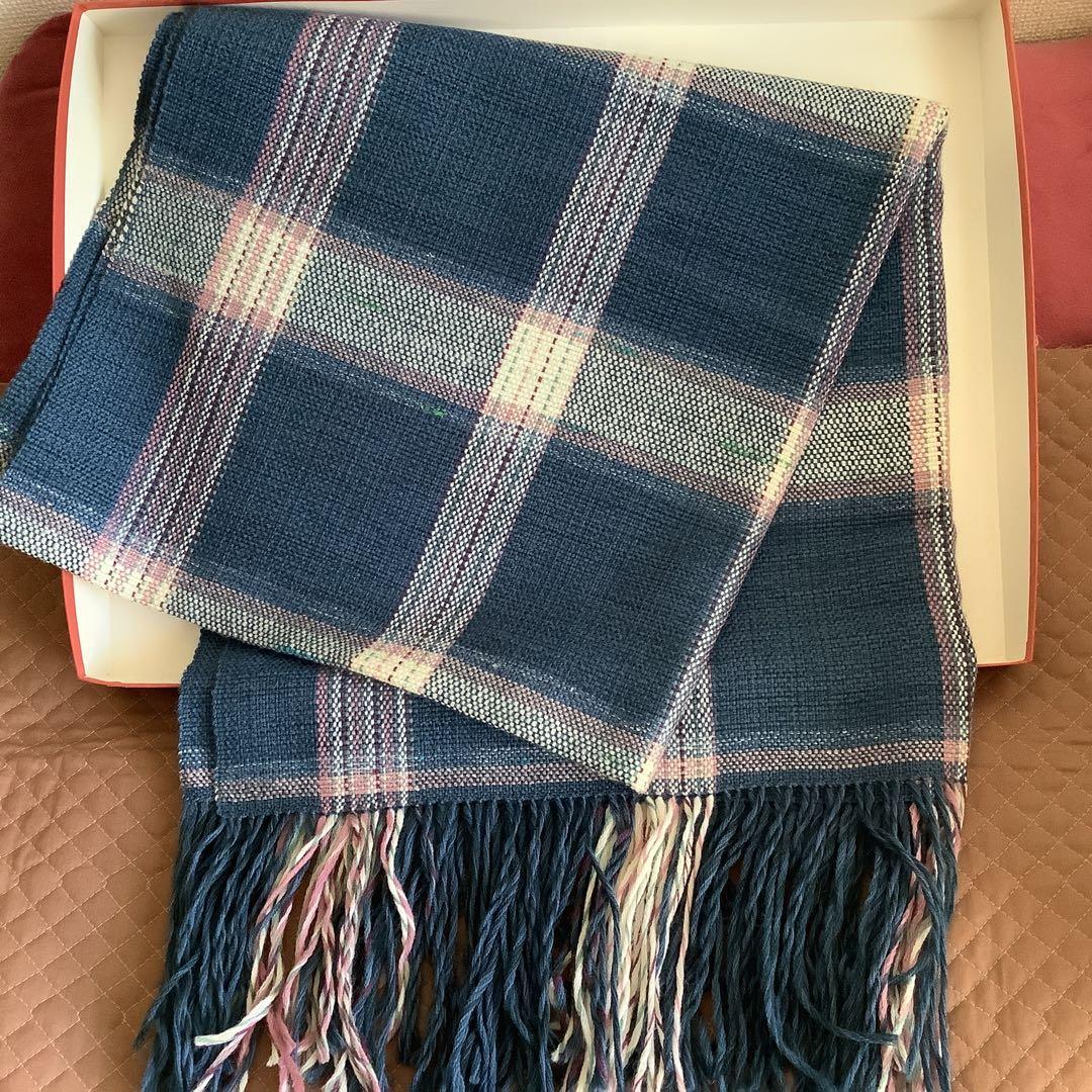 ユーカラ織　大判ストール