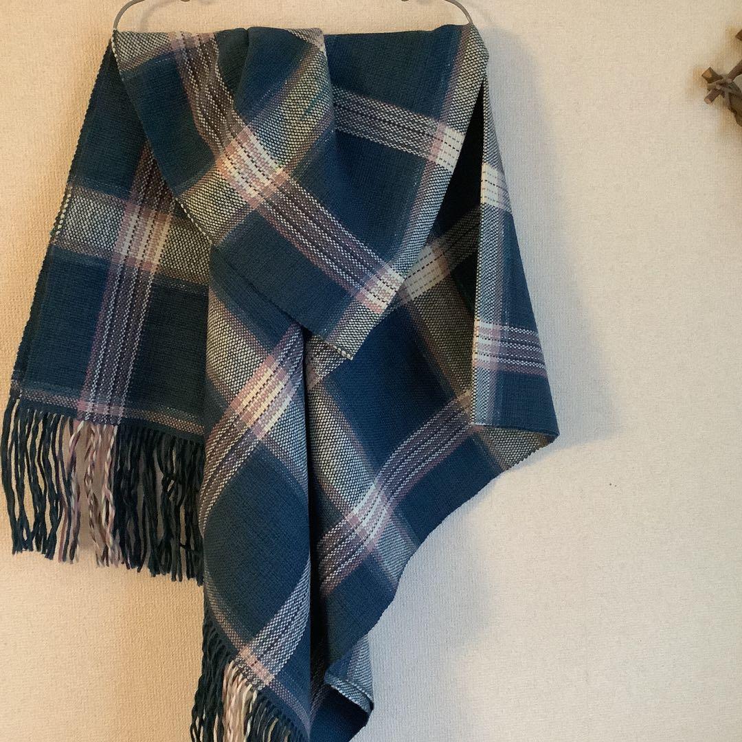 ユーカラ織　大判ストール