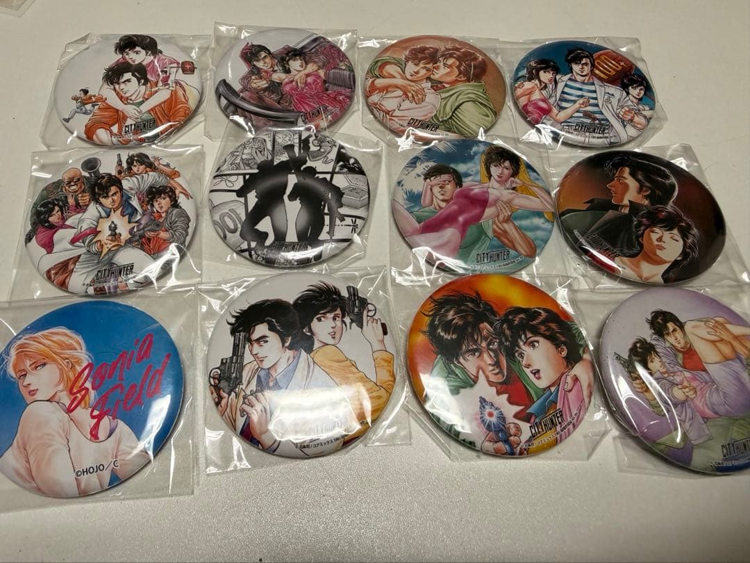 シティーハンター　缶バッジ