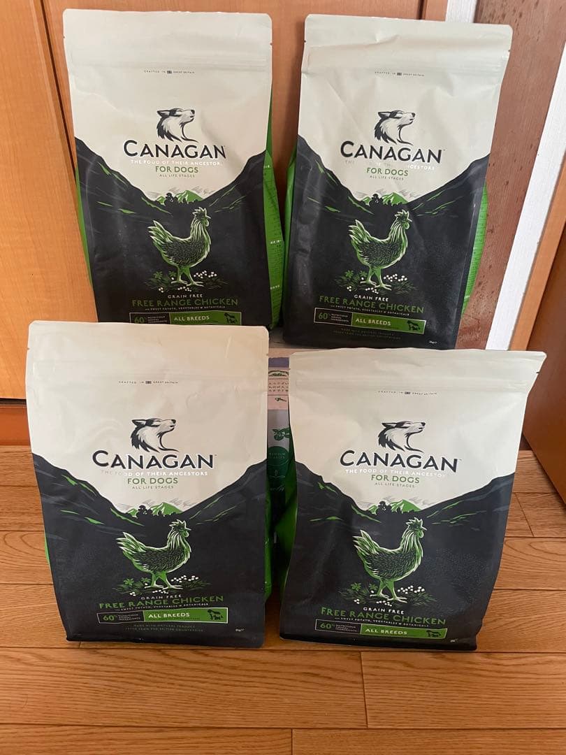 【バラ売り可】カナガン CANAGAN ドッグフード 2kg×4袋