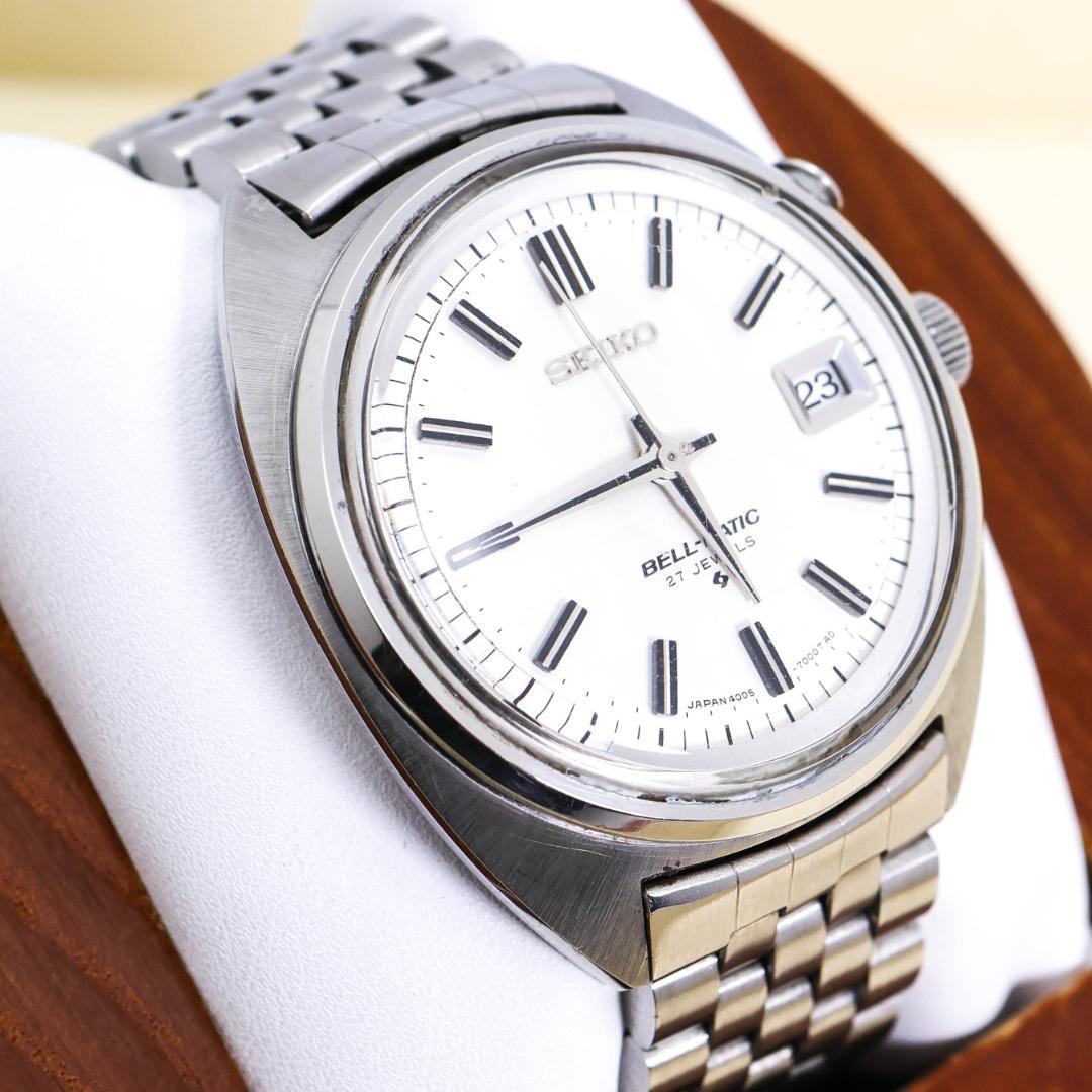 ジャンク品 SEIKO ベルマチック 腕時計 機械式 自動巻き デイト 2344