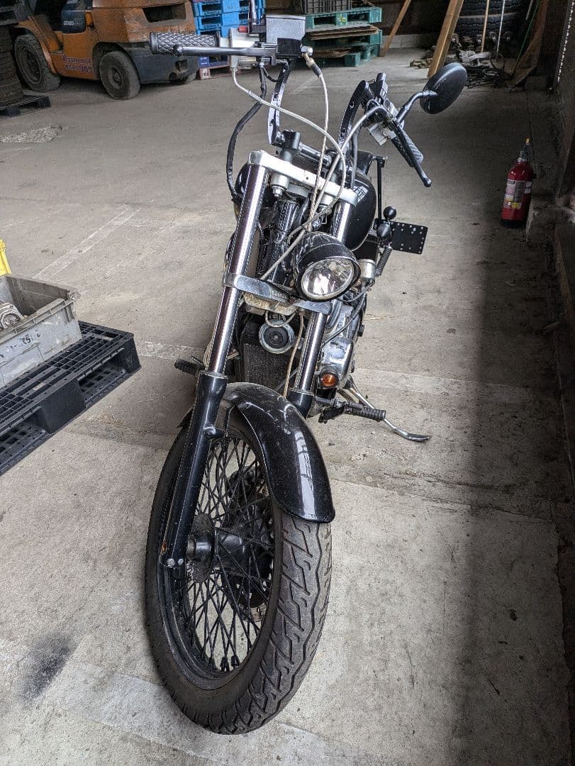 スティード400 フロントフォーク 純正