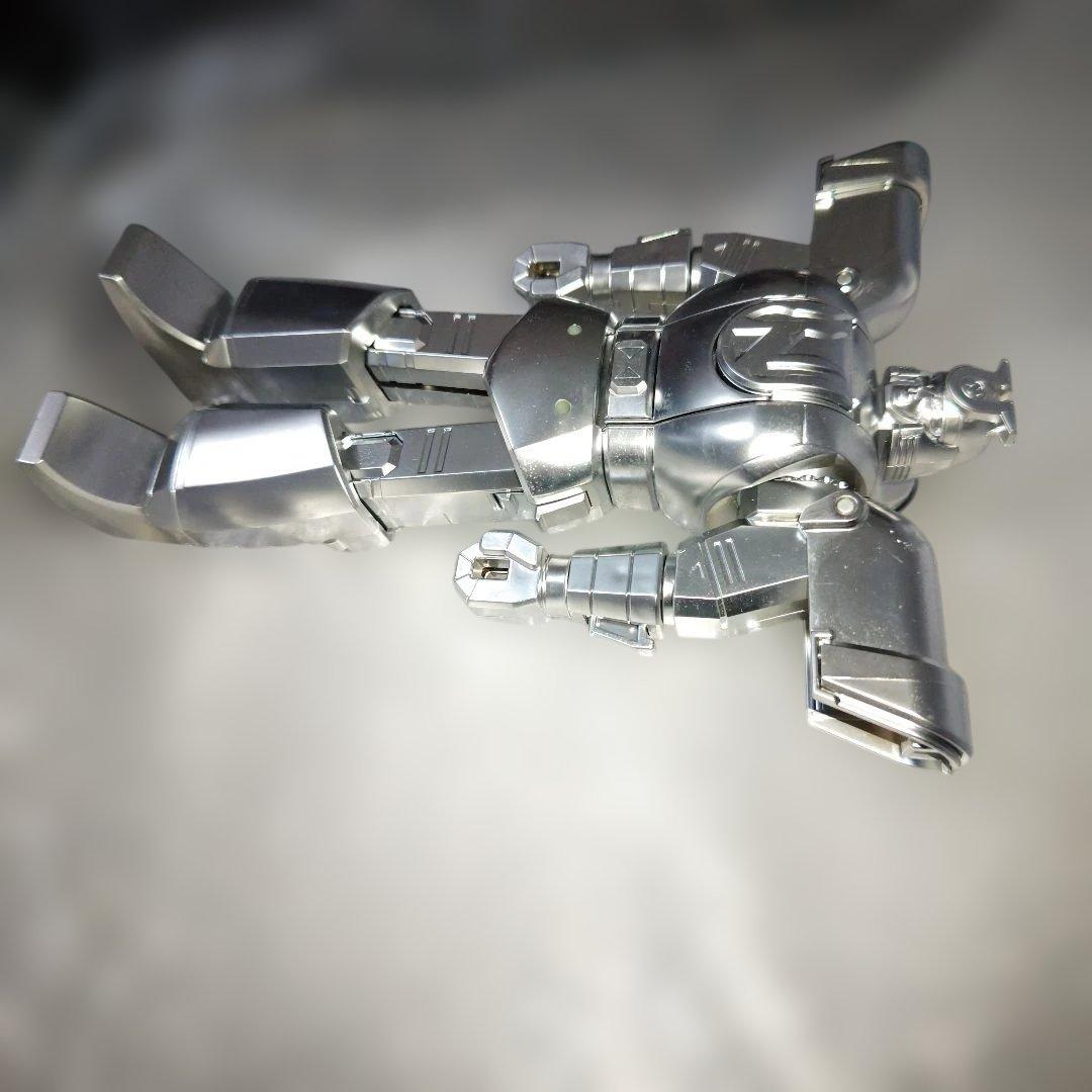 忍者戦隊カクレンジャー　DX瞬間変化　ニンジャマン　ディスプレイモデル　銀