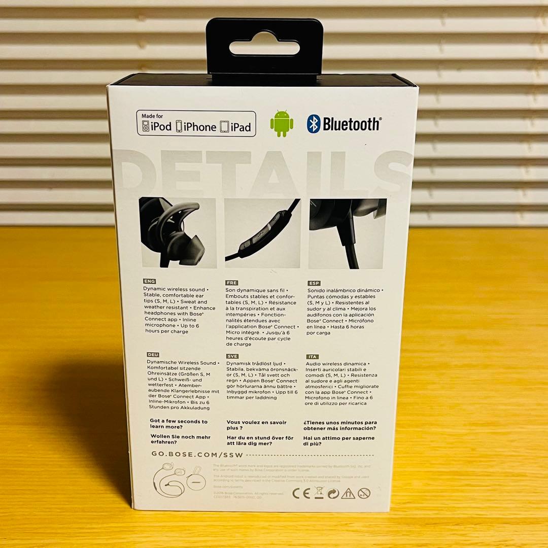 【美品】BOSE SoundSport wireless headphones