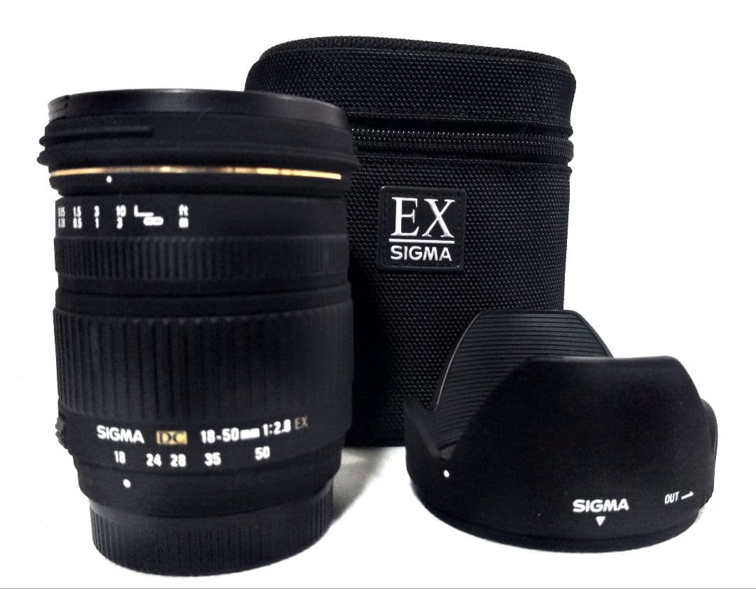 【中古美品】SIGMA 18-50mm F2.8 EX☆★　PENTAX AF