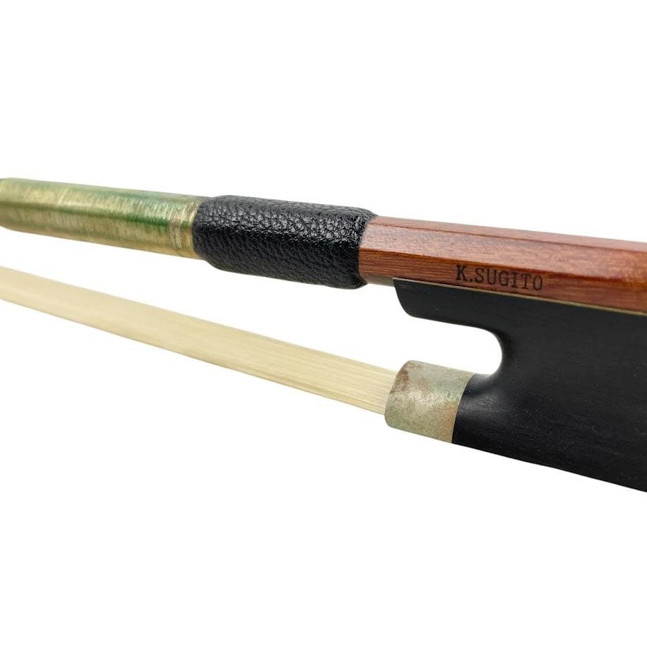 極美品●鈴木バイオリン● No.300 4/4 2003年 極虎 高級杉藤製弓