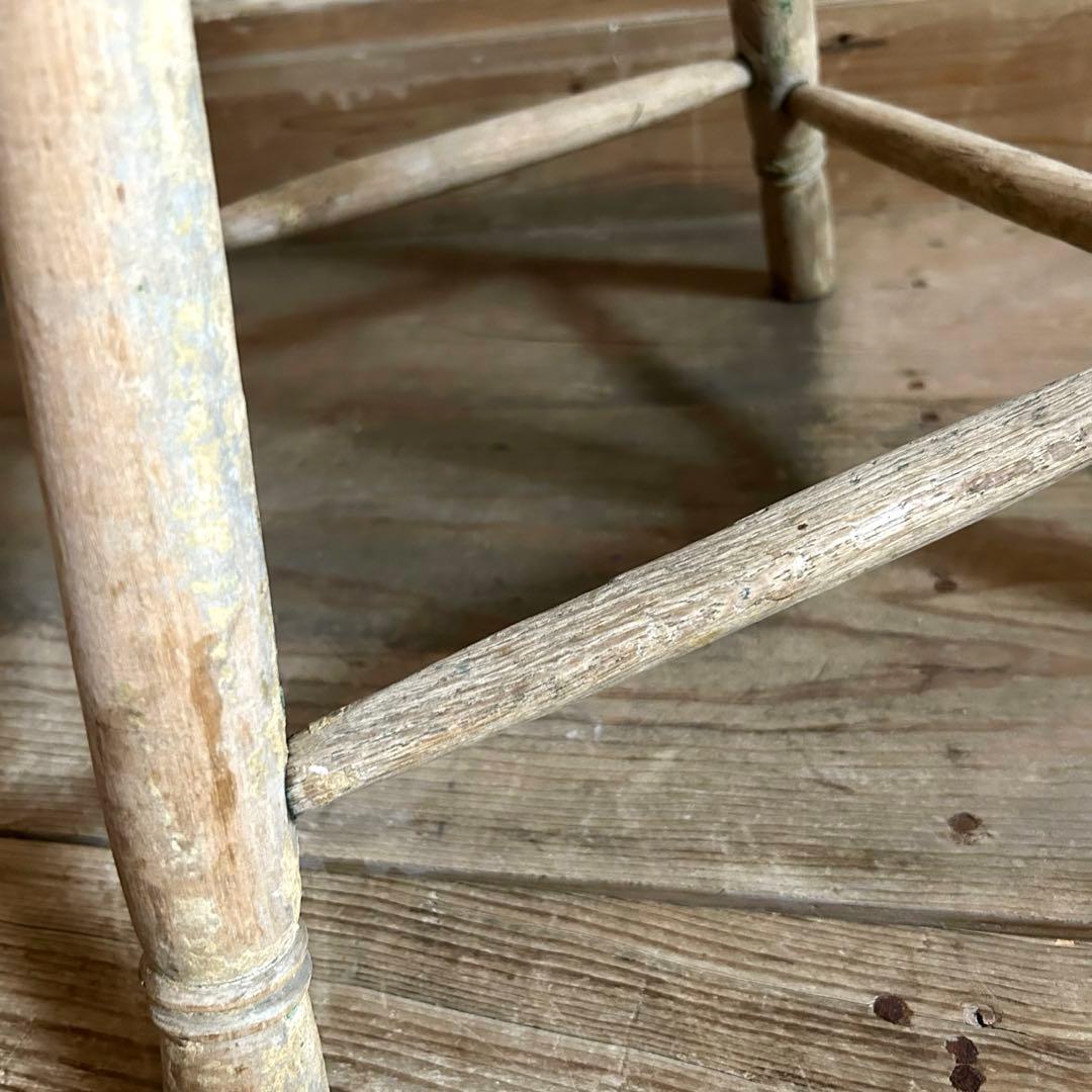 フランスアンティーク ボウバックチェア カフェチェア 1800年代