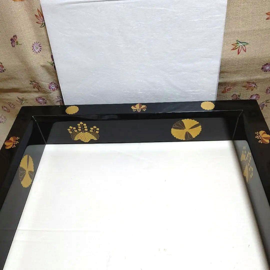 炉縁、真塗、高台寺蒔絵、ひち28番