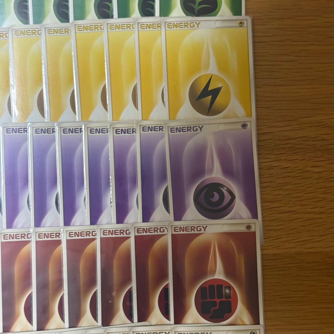 【まとめ売り・バラ可】基本エネルギー 炎 水 草 雷 超 闘 鋼 悪 2006年