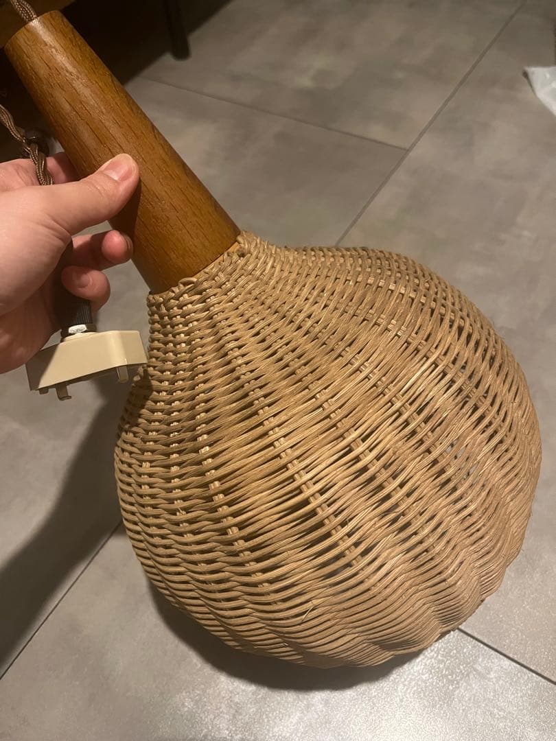 ACME Furniture ウィッカーペンダントランプ