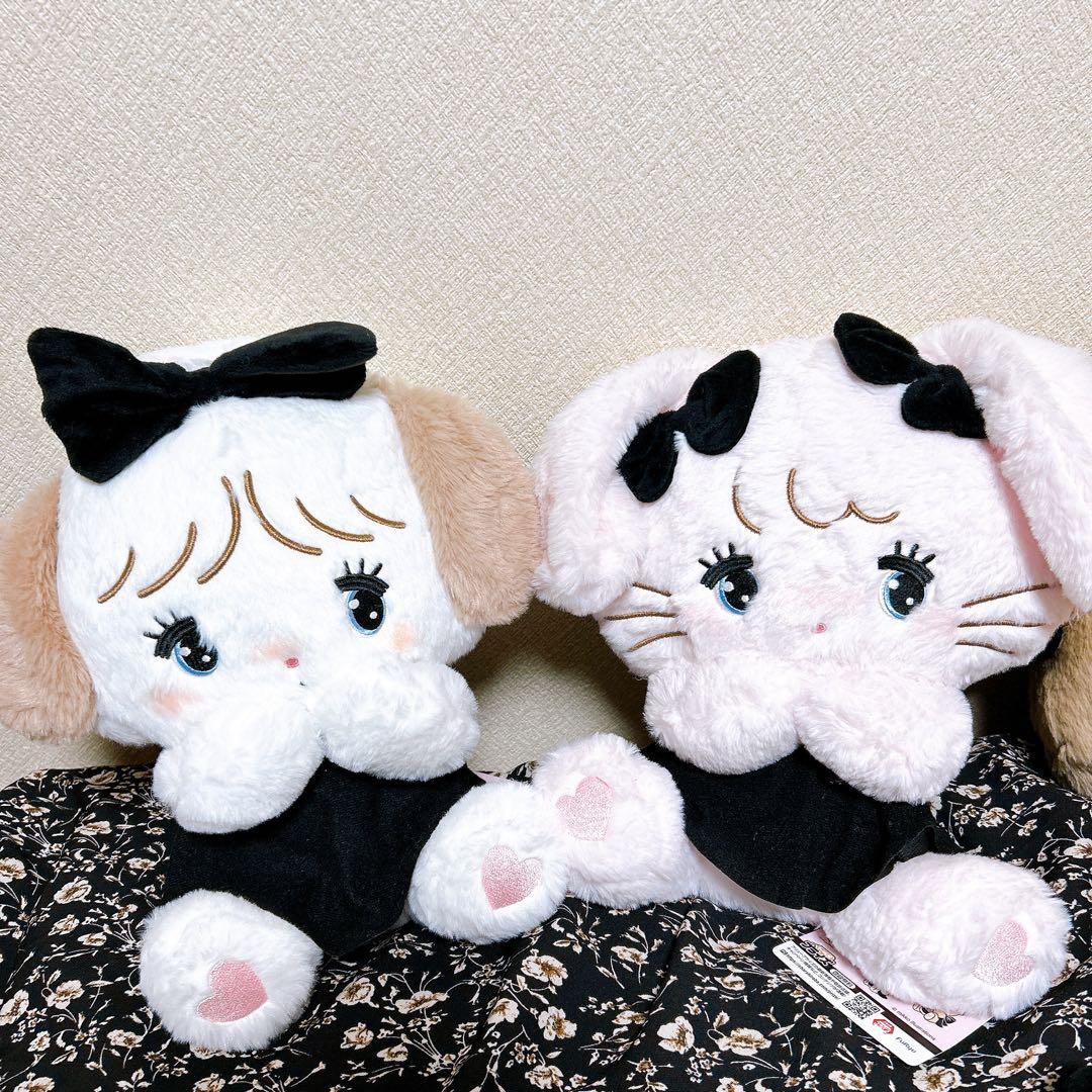 mikko characters BLACK RIBBON ぬいぐるみ 4種