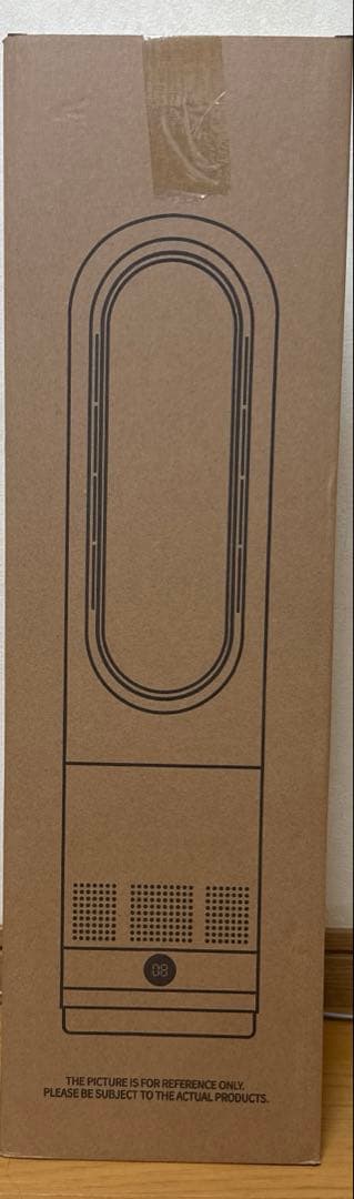 冷暖兼用・羽根なし】扇風機 タワーファン ８段階送風＆3段階温風切替 首振り