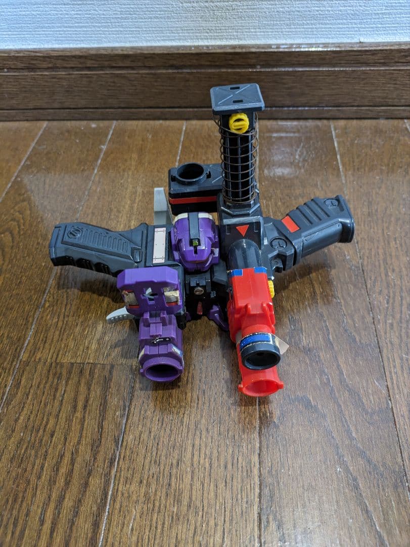 プラモデル スーパービーダマン　ユナイテッドジェミニ　ジャンク　武器　完成品