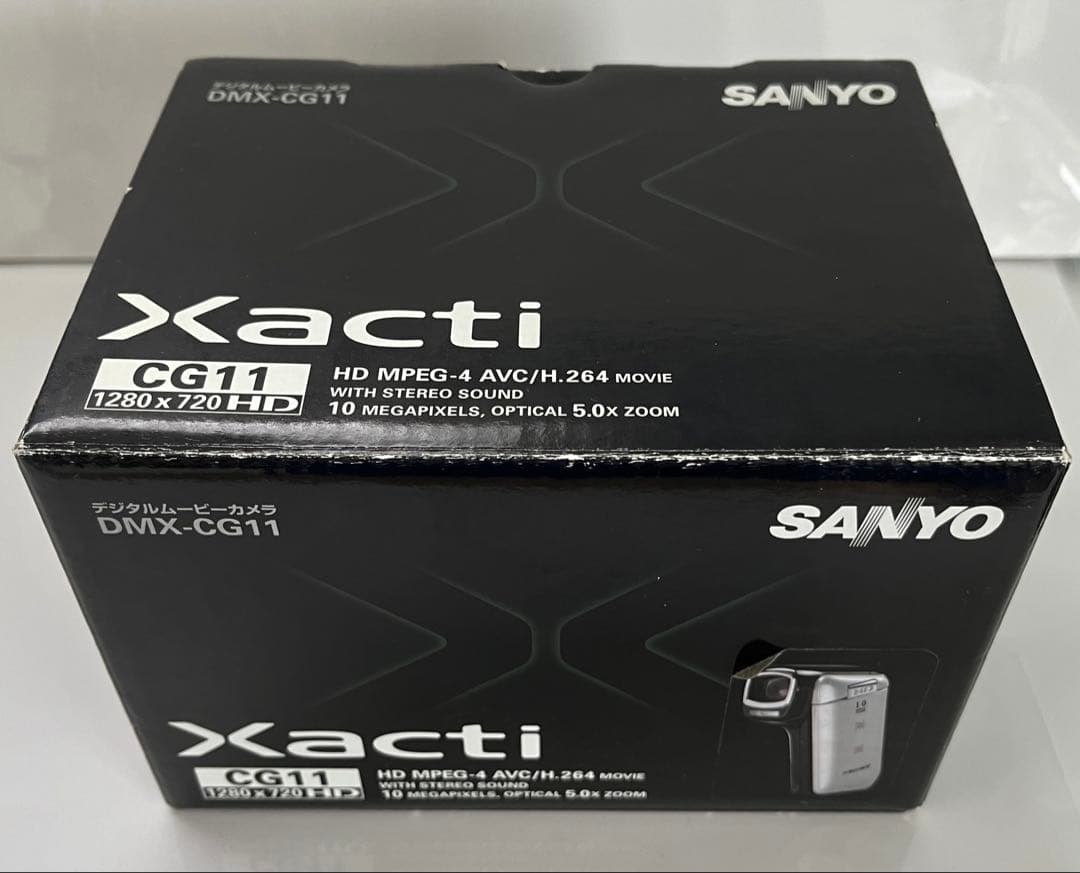 【未使用品】SANYO Xacti DMX-CG11 シルバー