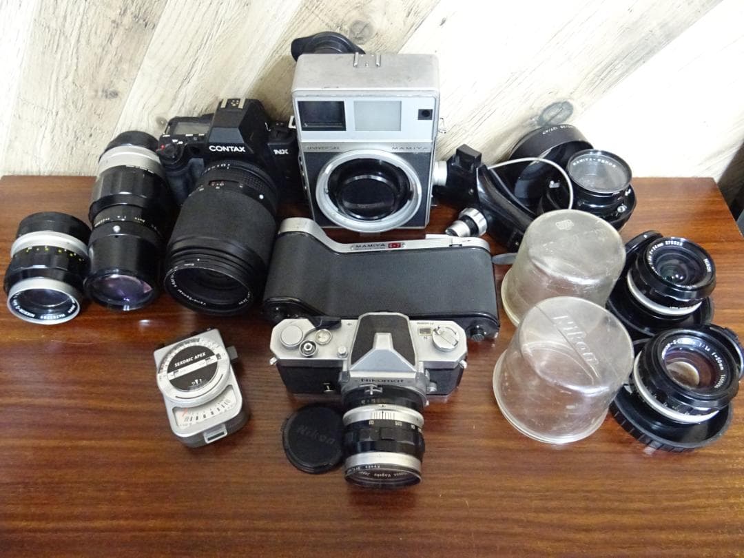 パ*ダ様 宮009 カメラ まとめ売り 3点 マミヤ コンタックス ニコン