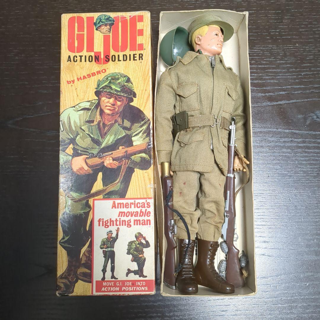60年代　GIJOE フィールドジャケット　箱付き ハスブロ giジョー