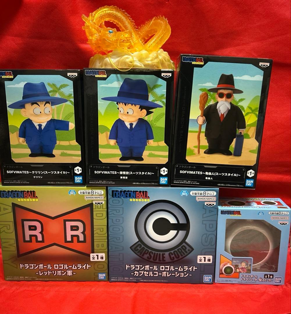 ドラゴンボール SOFVIMATES フィギュア ロゴルームライト スピーカー