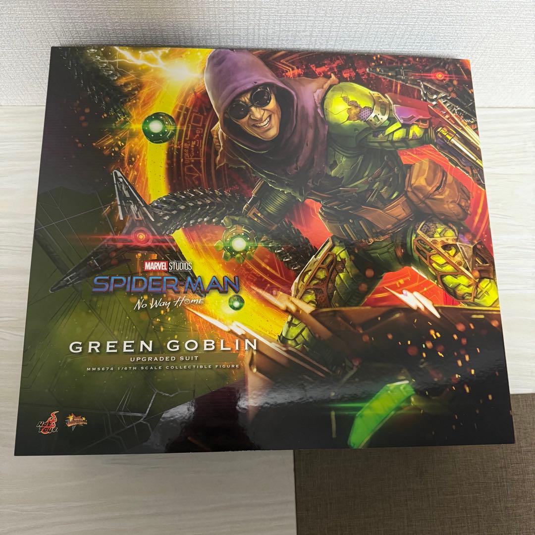 【未使用】HOT TOYS　グリーンゴブリン　アップグレードスーツ　ホットトイズ