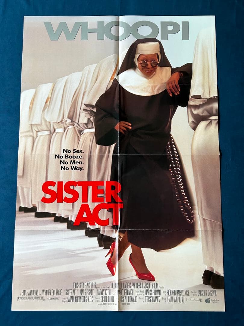 天使にラブ・ソングを　USオリジナル映画ポスター