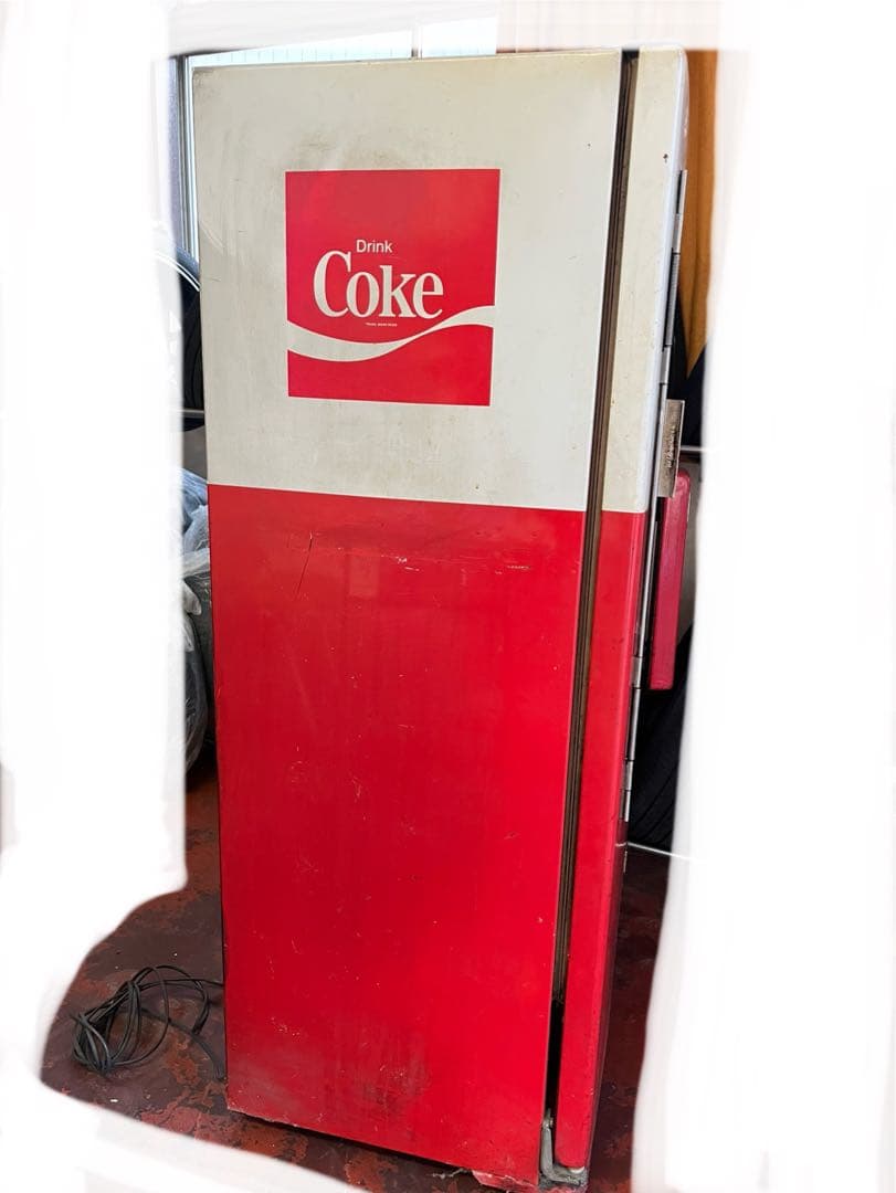 コカコーラ　冷蔵庫　NS80A オープンタイプクーラー　送料込み