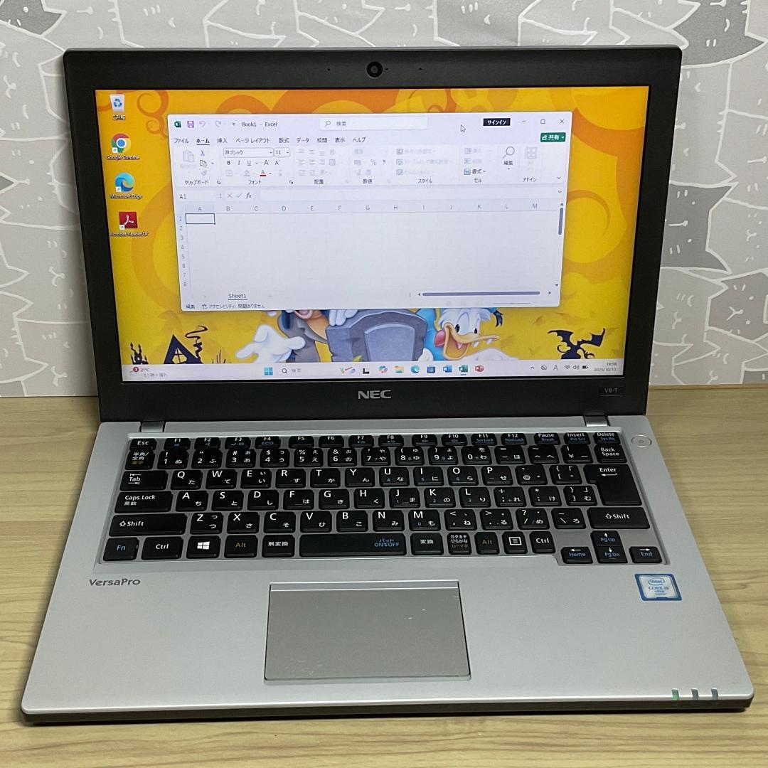 美品・SSD500GB＞NEC Pro 12.5インチ Windows 11