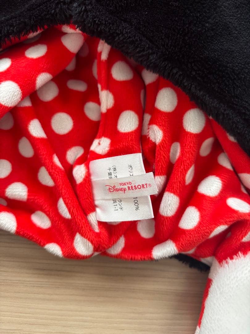 ミニーマウス マフラーファンキャップ　ディズニーリゾート　パルパルーザ