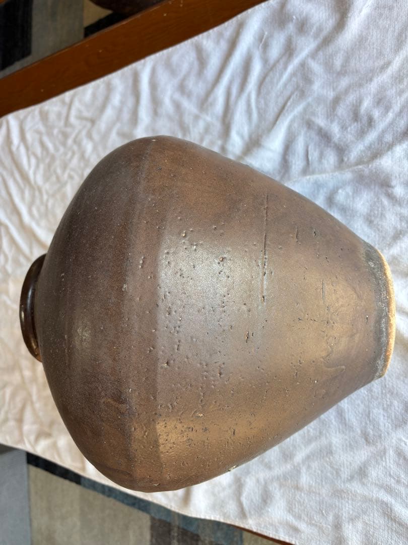 古備前　茶壺　 古民芸 　花瓶　置物飾り