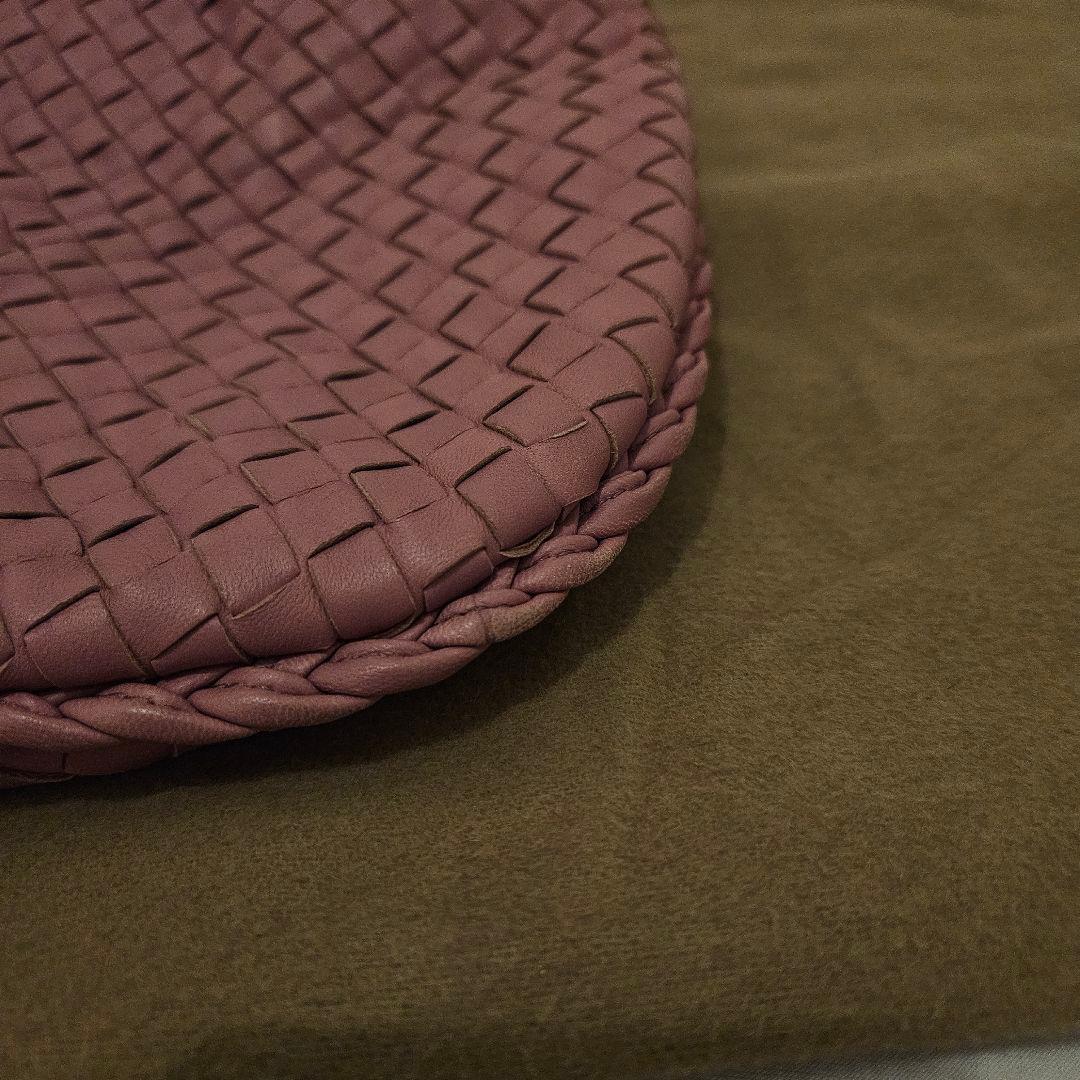 ボッテガヴェネタ ホーボー イントレチャート ワンショルダーバッグ ピンク