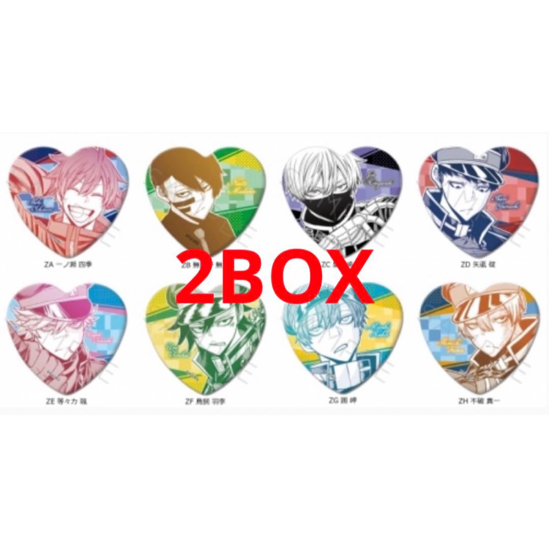 桃源暗鬼　アニメイト　ハート缶バッジ　box 等々力　一ノ瀬　鳥飼　囲　無陀野