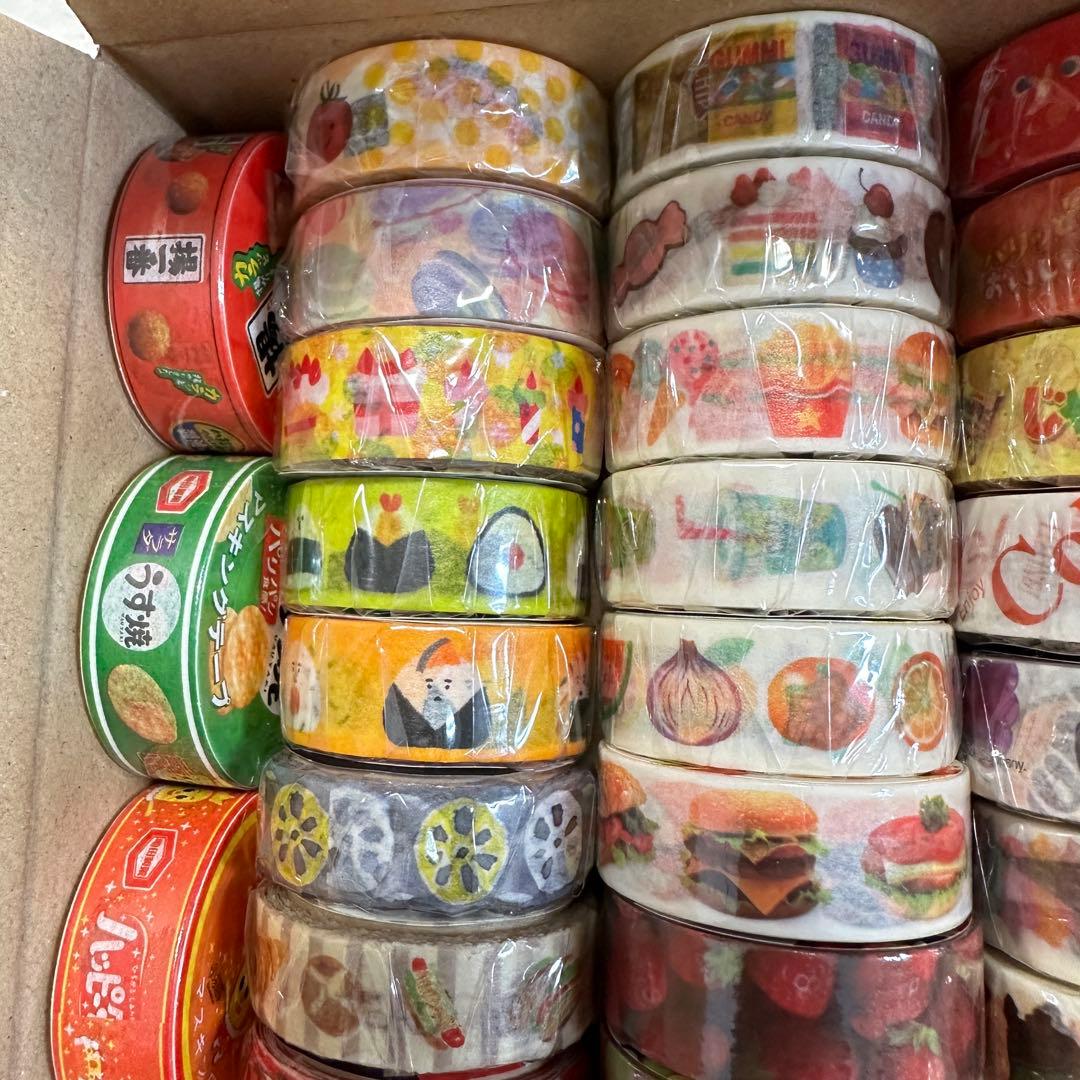 食べ物 フード ご飯 スイーツ お菓子 ファーストフード マスキングテープ 大量