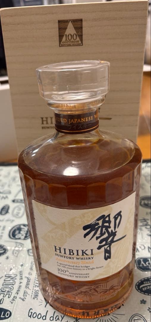 【新品未開封】サントリー「響」100周年ボトル ANAファーストクラス機内販売