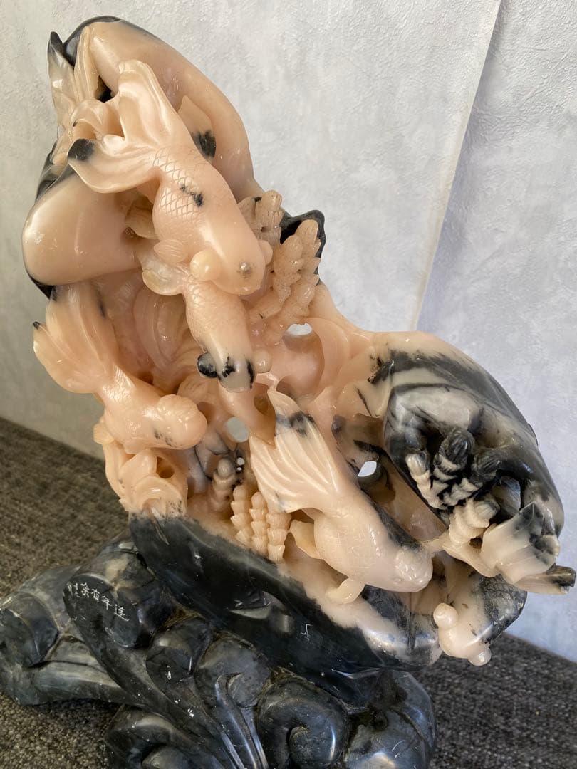 観賞石　中国　置物　骨董